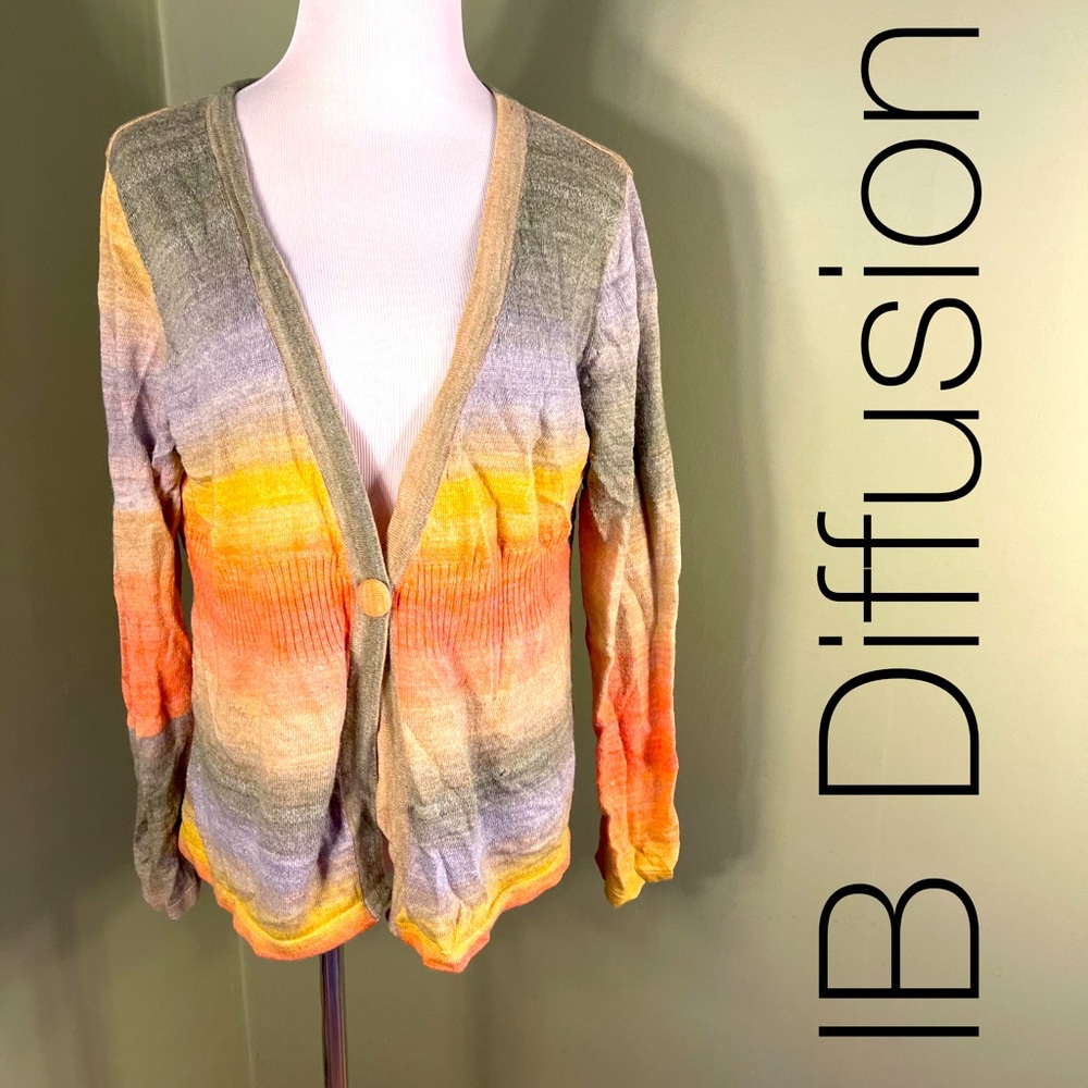L IB Diffuions cardigan